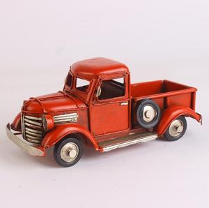 Modèle de camionnette en métal vintage créatif, décoration d'intérieur, cadeau de Noël - Product Image 5