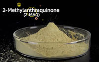 CAS NO 84-54-8 2-Méthylanthraquinone Pureté 99% Poudre Jaune Clair Catalyseur de Peroxyde d'Hydrogène Synthèse Organique Colorant Menjie