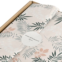 Papier d'emballage personnalisé en gros de haute qualité au meilleur prix avec logo imprimé élégant