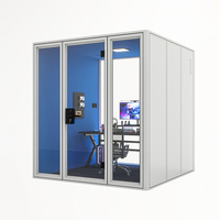 Cabine téléphonique insonorisée de haute qualité pour bureau, cabine acoustique insonorisée à vendre, pod téléphonique de bureau