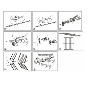 WC-233JA độ né<span class=keywords><strong>t</strong></span> cao mạnh mẽ Freeview <span class=keywords><strong>t</strong></span>ín hiệu tiếp nhận UHF ngoài trời kỹ thuậ<span class=keywords><strong>t</strong></span> số HDTV <span class=keywords><strong>Antenna</strong></span> 4G/5G Lọc DVBT2 ATSC isdbt trên không - Product Image 5