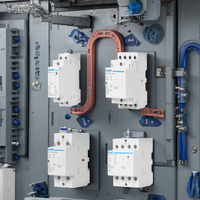 CHINT NCH8-25/20 Monophasé Petit Contacteur Inverseur Modulaire 2NO 220V avec Fonctionnement Manuel pour Électricité AC