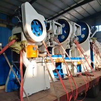 Presse à poinçonner de haute qualité pour le métal et la tôle, presse à poinçonner industrielle mécanique à inclinaison de type ouvert