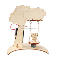 100 Styles enfants amusant construction STEM jouets éducatifs équilibrage 3D en bois assemblage modèle voiture Science Kit pour les enfants