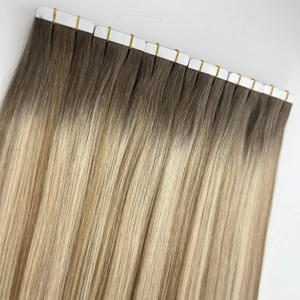 Extensiones de Cabello Remy de Doble Trama al por Mayor, Extensiones de Cabello Humano Natural Liso 100% Virgen con Cinta Adhesiva, Fabricantes de Extensiones de Cabello con Cinta Adhesiva - Product Image 1