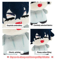 Poupée en peluche Kpop personnalisée avec vêtements amovibles, personnage de jeu, mascotte, jouet en peluche OEM ODM, créez votre design pour cadeaux