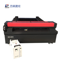 Machine de gravure et de découpe laser à deux têtes populaire pour les vêtements, les cartons, le cuir, la broderie, l'acrylique, le bois