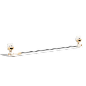 Porte-serviettes mural à ventouse pour salle de bain, design pliable, style moderne, en PP - Product Image 2