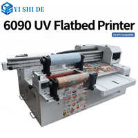 Printer UV flatbed 6090 XP600 cocok untuk pencetakan akrilik pada casing ponsel, botol, dan usaha kecil printer inkjet.