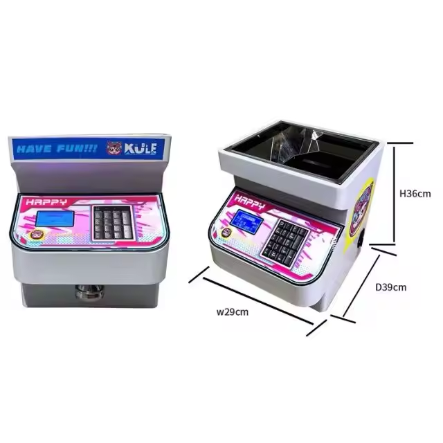 Automatic Electronic Coin Counter Machine Digital Coin Counting Machine for Game Center Indoor