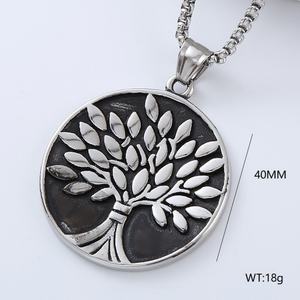 Collar de Acero de Titanio para Hombre, Estilo Hip Hop Dominante, Largo, de Acero Inoxidable, Joyería al por Mayor - Product Image 5