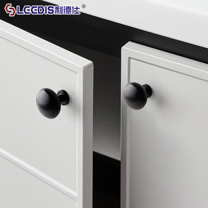 Poignée de meuble Lideshi en alliage de zinc, à trou unique, 30 mm, moderne, pour tiroir, armoire, porte - Product Image 2
