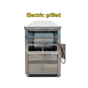 Máquina Eléctrica Giratoria para Asar <span class=keywords><strong>Carne</strong></span> a la Barbacoa, Parrilla <span class=keywords><strong>de</strong></span> Carbón para Brochetas, Asador <span class=keywords><strong>de</strong></span> Gas para Pollo, Cerdo, Conejo y Chuletas <span class=keywords><strong>de</strong></span> Cordero - Product Image 2