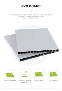 Panneau de cloisonnement mural en PVC pour élevage de porcs, enclos de mise bas pour porcs, enclos pour porcs, utilisation pour poulets, état neuf - Product Image 4