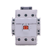 ANDELI Kontaktor Ac CJX5-65, Kontaktor Ls Elektrik 65A 380V/220V