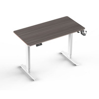 Bureau moderne ergonomique à moteur unique de haute qualité, Table d'ordinateur, bureau électrique réglable en hauteur