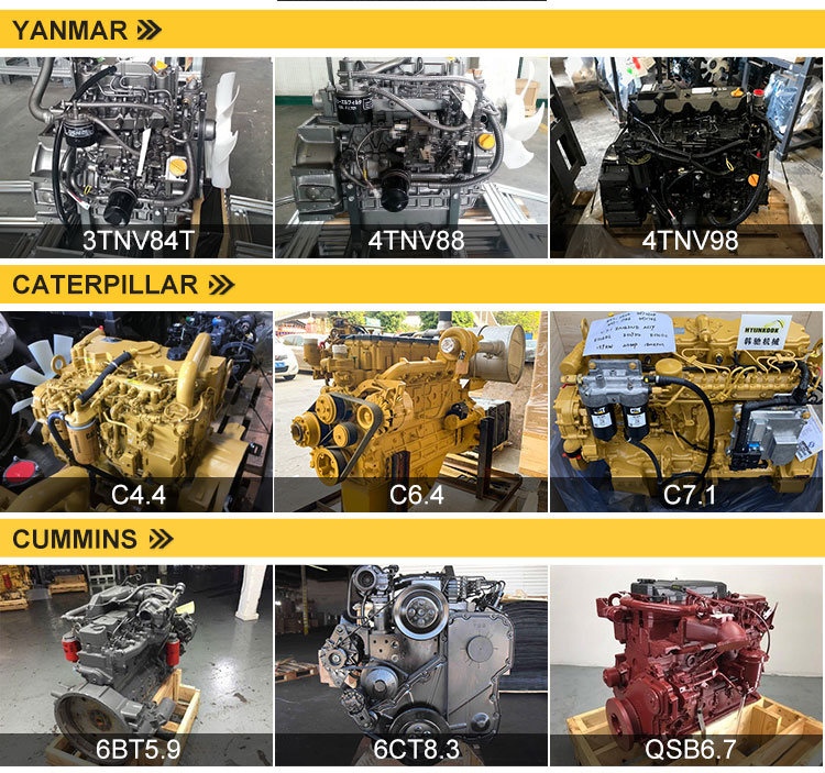 Machinery Engine 4HK1 Motor Diesel 4726598 for Excavators