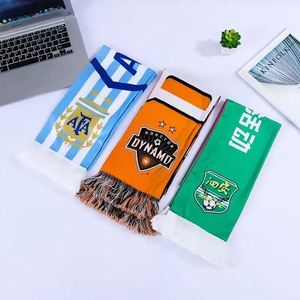 Cadeau souvenir Écharpe nationale pour fan de football Écharpe américaine personnalisée en gros pour les fans de football - Product Image 4