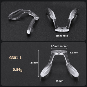 Almohadillas Nasales <span class=keywords><strong>de</strong></span> Silicona en Forma <span class=keywords><strong>de</strong></span> U <span class=keywords><strong>para</strong></span> <span class=keywords><strong>Gafas</strong></span>, Almohadillas Nasales Suaves <span class=keywords><strong>para</strong></span> <span class=keywords><strong>Gafas</strong></span> - Product Image 4