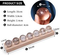 Lampe de boule de cristal du système solaire 3D, lumière LED nocturne, Jupiter, Saturne, Lune, Terre, cadeau pour enfants et adultes, avec thème d'astronomie spatiale