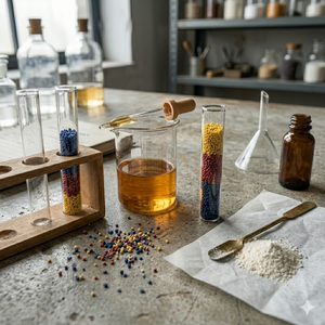 Poudre de parfum désodorisante industrielle concentrée pour la gestion des déchets, les peintures et l'assainissement résistant aux hautes températures - Product Image 1