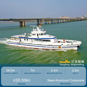 <span class=keywords><strong>Bateau</strong></span> de commande haute vitesse de classe <span class=keywords><strong>40</strong></span> mètres, conception personnalisée en acier-aluminium et fabrication en usine - Product Image 3