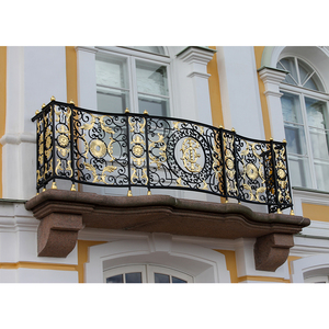 Balcon français en fer forgé en acier de Géorgie Conception de garde-corps Juliet Protéger <span class=keywords><strong>les</strong></span> personnes ou <span class=keywords><strong>les</strong></span> fenêtres - Product Image 6