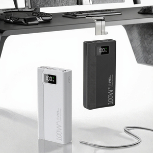 พาวเวอร์แบงค์ให้เช่า PD 22.5W ชาร์จเร็ว ความจุขนาดใหญ่ 40000mAh พร้อมไฟฉาย LED หน้าจอแสดงผล และพอร์ต USB 4 ช่อง รวมถึงพอร์ต Micro USB - Product Image 3