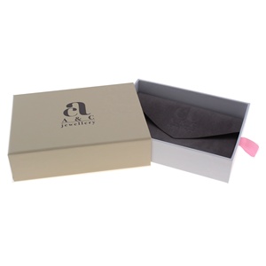 Hard cardboard customized logo paper drawer box cardboard sliding drawer gift packaging box for gift and jewelry