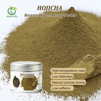 Poudre de thé Hojicha naturelle torréfiée pour le Hojicha Latte et la décoration de pâtisseries