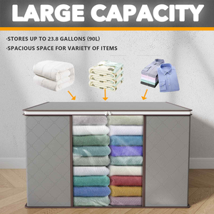 Hight Quality Portable Winter Large Capacity Clothes <b>Storage</b> <b>Bag</b> for Clothes Organizer - Product Image 4