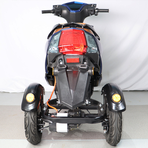 Motocicleta Eléctrica de Tres Ruedas con Amortiguador Delantero 27GG y Amortiguador Trasero 24G, Motor con Diferencial Central, Precio CKD, Scooter - Product Image 6