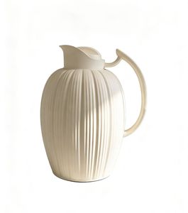 <strong>Pumpkin</strong> Shaped Thermal Coffee Carafe <strong>Large</strong> Capacity Insulated Pitcher With Curved Handle Perfect for Tea Coffee and Daily Use - Product Image 1