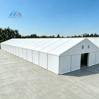 Tente de stockage en aluminium robuste, grande tente de réception pour événements en plein air et expositions