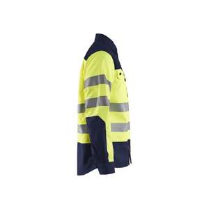 BLAKLADER - 325518173389XXXL Camisa de alta visibilidad Amarillo/Azul marino-EAN 7330509705247 ROPA DE TRABAJO DE LA 2017 - Product Image 4