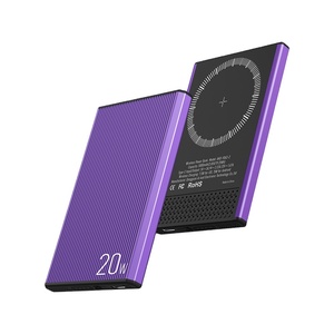 <span class=keywords><strong>2025</strong></span> mới đến 5000mAh Pin mỏng 20W <span class=keywords><strong>USB</strong></span> C sạc nhanh làm mát từ sạc không dây ngân hàng điện hợp kim nhôm nhiệt - Product Image 1