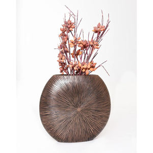 Jarrón de aluminio grande para decoración de centros de mesa de boda - Product Image 1