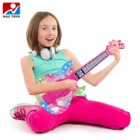 Educational Infant Electronic Piano Keyboard Instrument Play Set Kids Microphone Musical Karaoke Singing Toy Battery Operated