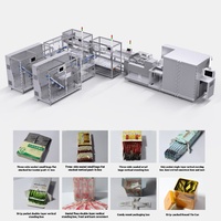Machine d'emballage verticale à chargement latéral pour bâtonnets de friandises pour animaux de compagnie et barres en sachet