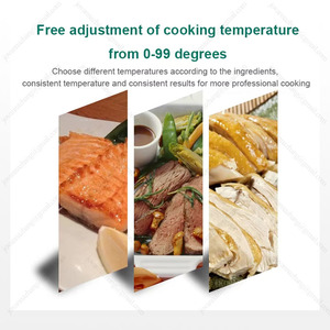Fourniture d'usine 1500W Sous Vide Cuisinière Smart Steak Professionnel Sousvide Mijoteuses Sous Vide Machine Pour Cuisine - Product Image 6