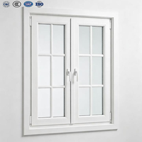 Ventanas Blancas de PVC Económicas para Casa, Ventana con Mosquitera, Doble Vidrio, Puertas y Ventanas de PVC Turcas