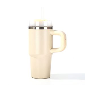 Toddler 14oz Stainless Steel Insulated <b>Sippy</b> <b>Cup</b> with <b>Straw</b> Lid Handle Portable Travel Tumbler - Product Image 5