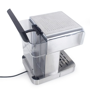 Macchina per <span class=keywords><strong>Caffè</strong></span> Espresso in Acciaio Inox con Leva di Comando, Doppia/Singola Tazza, Montalatte, Crema Ricca, Vapore 15 Bar, Serbatoio Acqua 1,8 L - Product Image 5