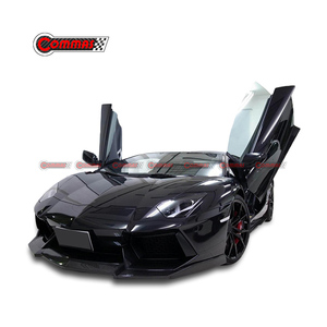 Kit de lèvre de pare-chocs avant en fibre de carbone style DC pour Lamborghini Aventador LP700, diffuseur avant en carbone, spoiler, accessoires de voiture - Product Image 2