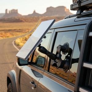 VINmounts Starlink Mini Clip-On Device Mount with <b>Suction</b> <b>Cup</b> <b>Window</b> Base 360° Adjustable for RV SUV Truck - Product Image 6