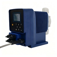 Pompa Dosis Solenoid Digital Tahan Bahan Kimia Pompa Pengukur Diafragma Kontrol Pulsa Input Sinyal 4-20mA untuk Pengolahan Air