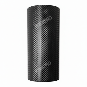 ฟิล์มคาร์บอนไฟเบอร์สีดำมันวาวฟิล์มพีพีเอฟและป้องกันรอยขีดข่วนเพื่อปกป้องตัวถังรถแบบใสคุณภาพสูง - Product Image 1