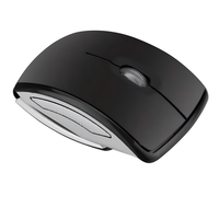 Mouse Gaming Lipat Nirkabel dengan Lampu RGB yang Dapat Disesuaikan, Combo Dual Mode Optical Tracking 3D Mini RatonBattery Gamer Mice