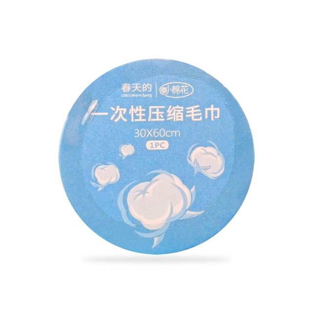 Portable Travel Individual Wholesale Customised Magic Disposable Compressed Towel Tablet for Hotel