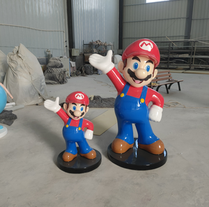 Artisanat en résine <span class=keywords><strong>MARIO</strong></span> BROS Sculpture personnalisée en fibre de verre de <span class=keywords><strong>Mario</strong></span> - Product Image 2